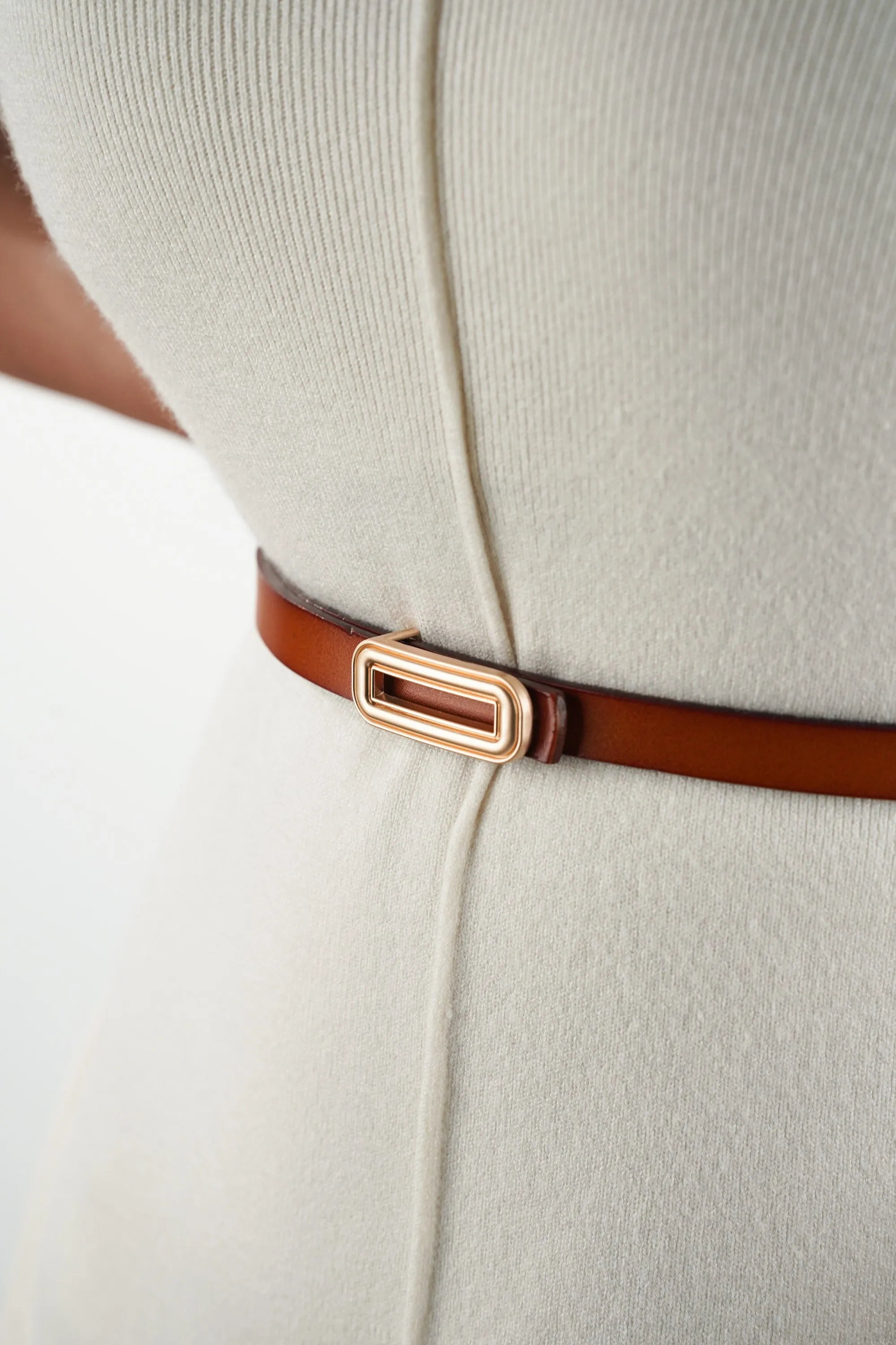 Noir Tan Brown Belt