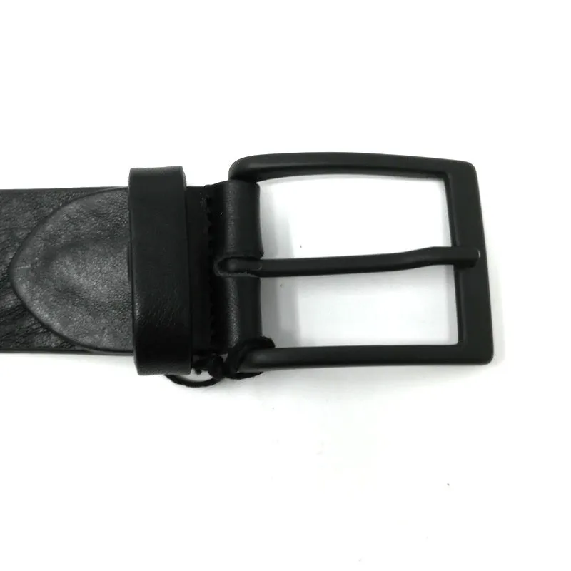 Officina Italian Leather Belts Rivets pattern // Black