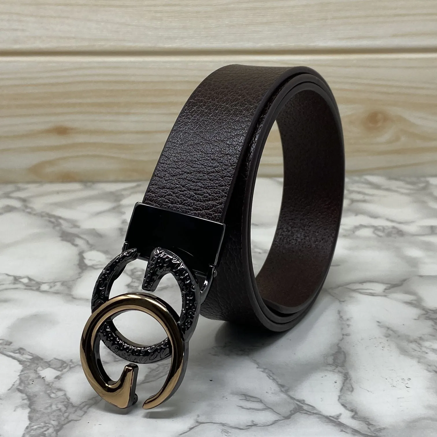 Premium Casual Leather Strap Belt For Men-JonasParamount