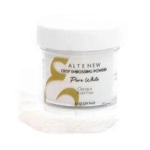 Pure White Crisp Embossing Powder