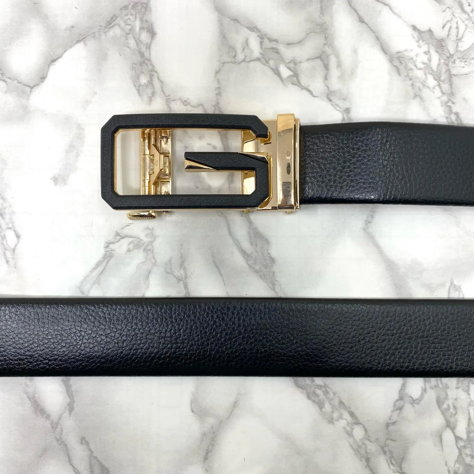 Single G Shape Fashionable Formal Belt For Men-JonasParamount