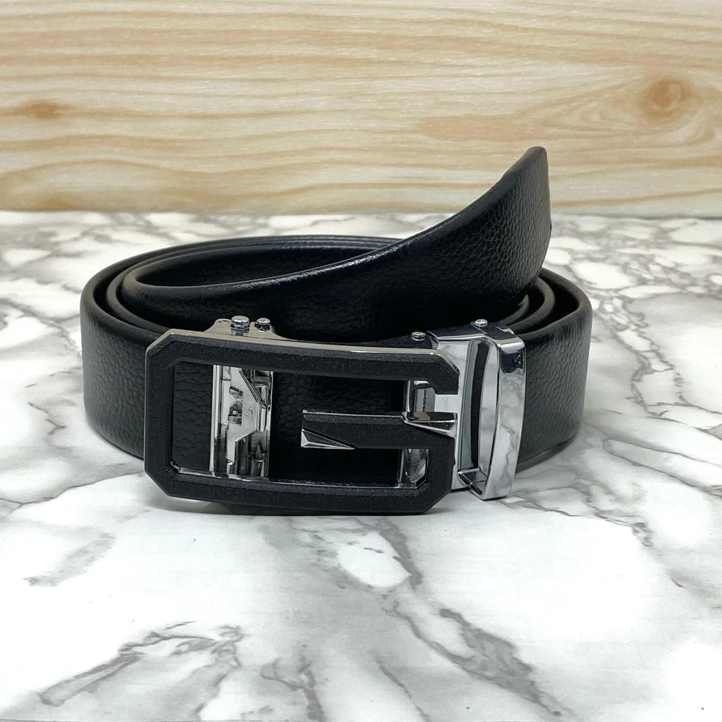 Single G Shape Fashionable Formal Belt For Men-JonasParamount