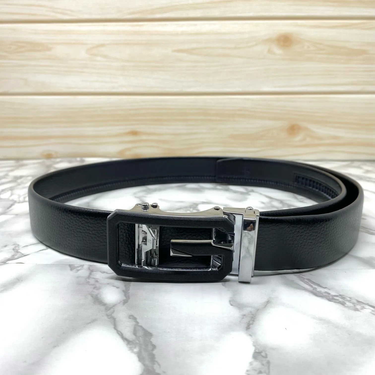 Single G Shape Fashionable Formal Belt For Men-JonasParamount