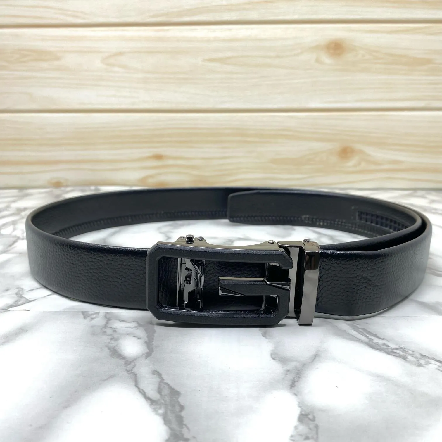 Single G Shape Fashionable Formal Belt For Men-JonasParamount