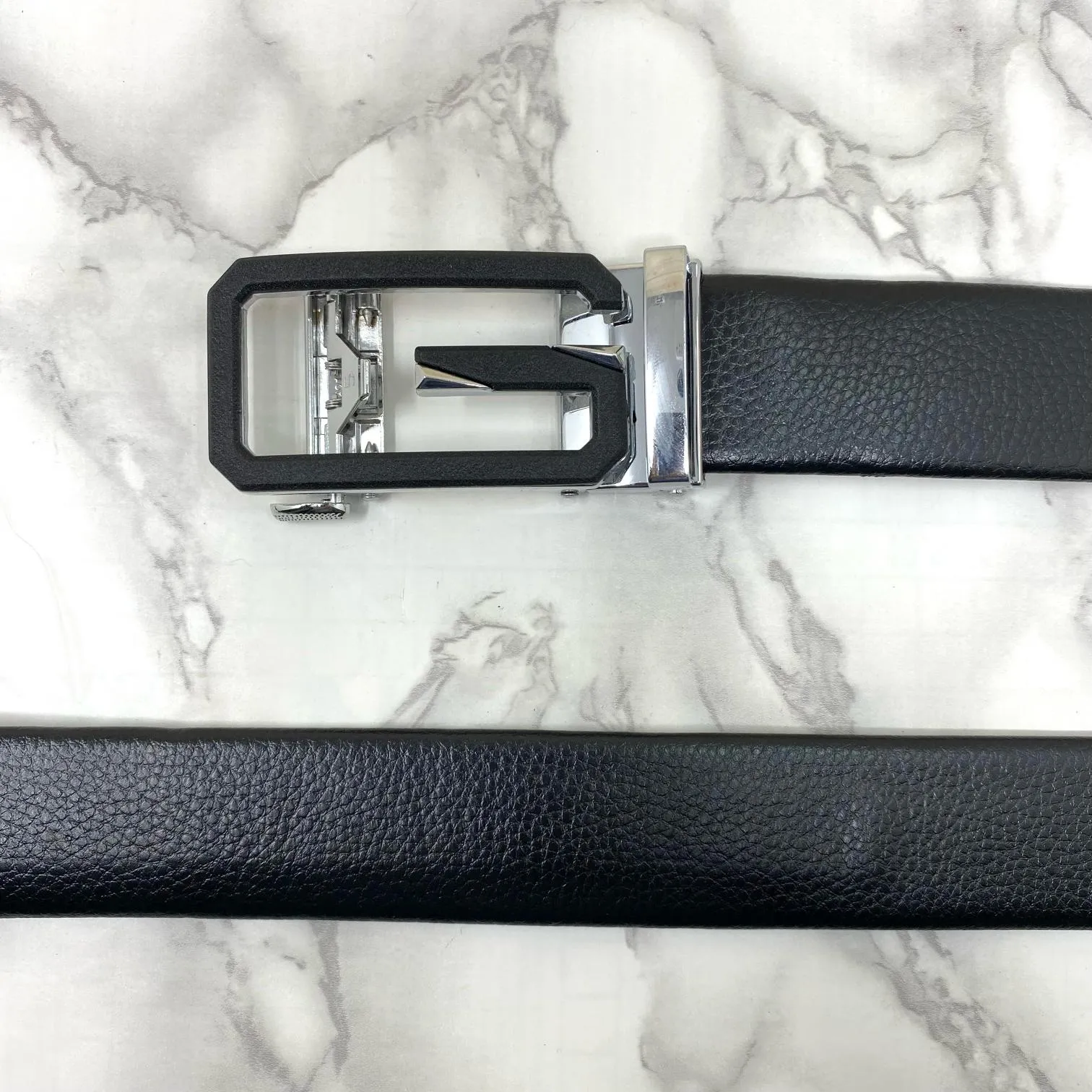 Single G Shape Fashionable Formal Belt For Men-JonasParamount