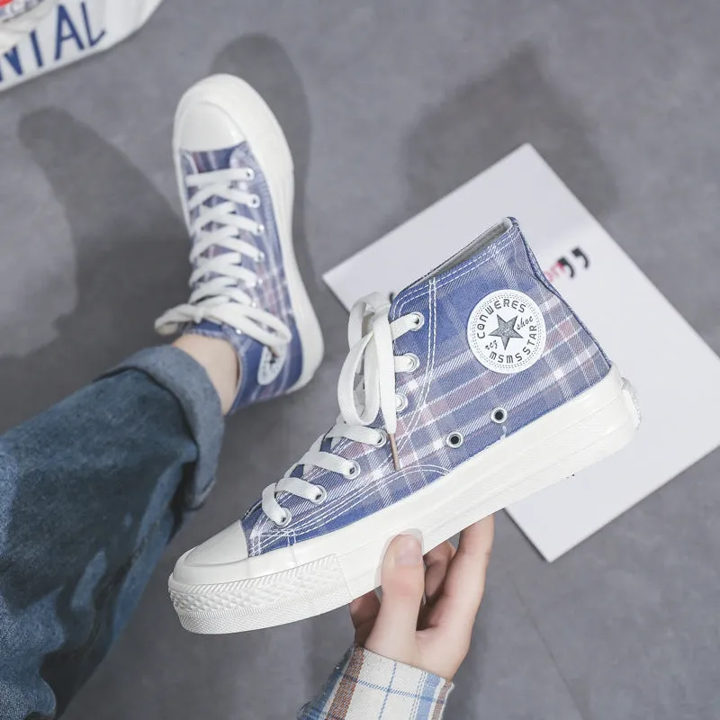 Slouchy Women's Spring Korean Versatile Air Canvas Shoes