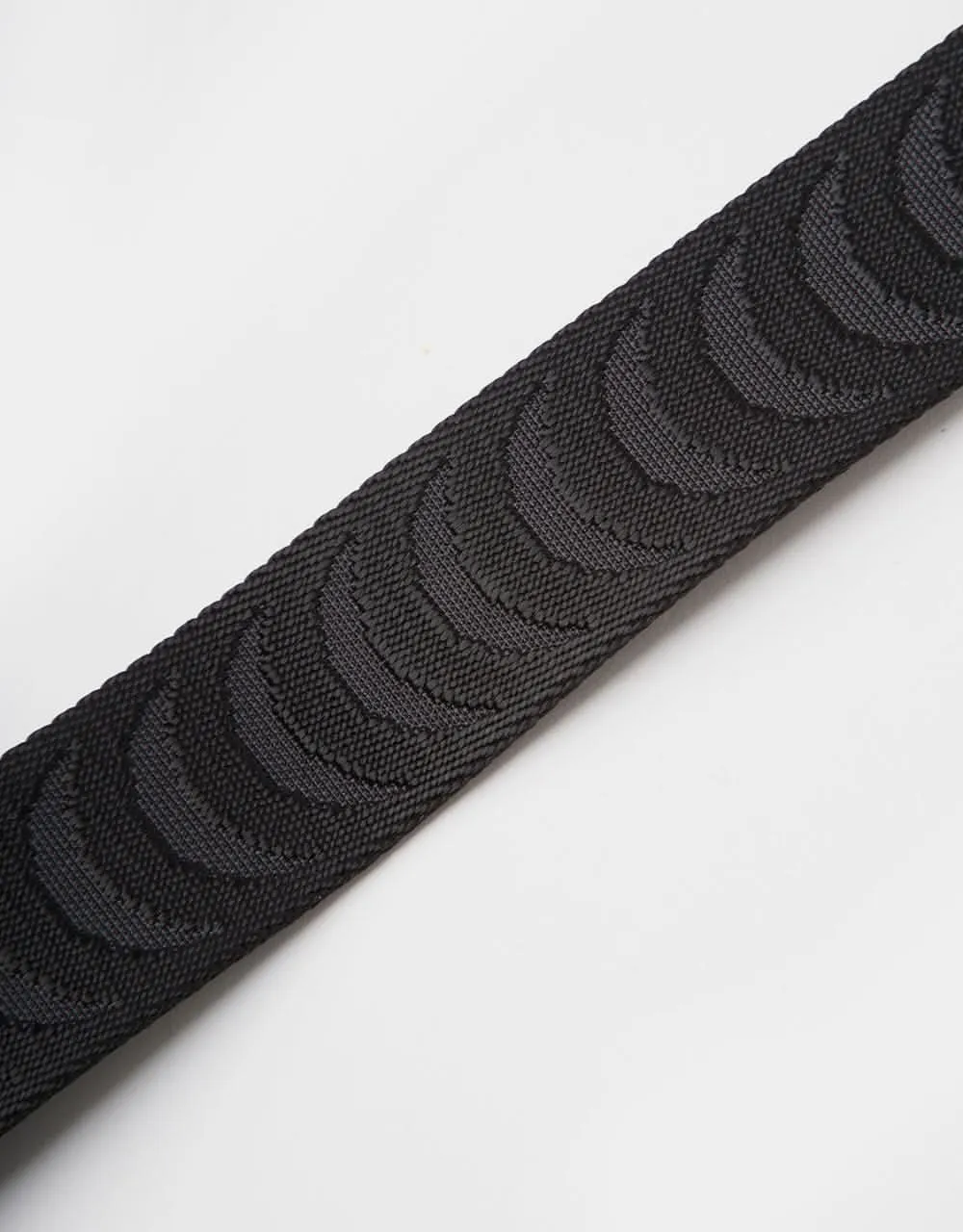 Spitfire Bighead Crescent Jacquard Web Belt - Black/White