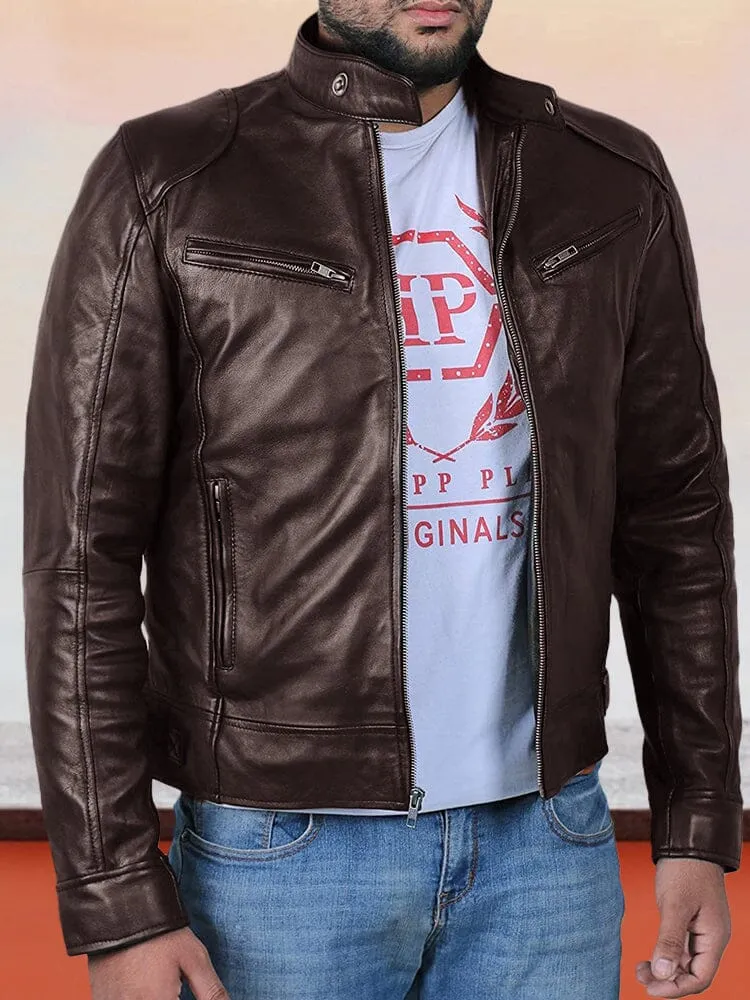 Stylish Soft Leather Jacket