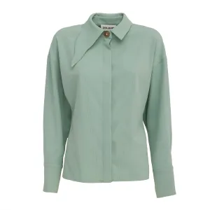 Tailored Relaxed Shirt Mint Green