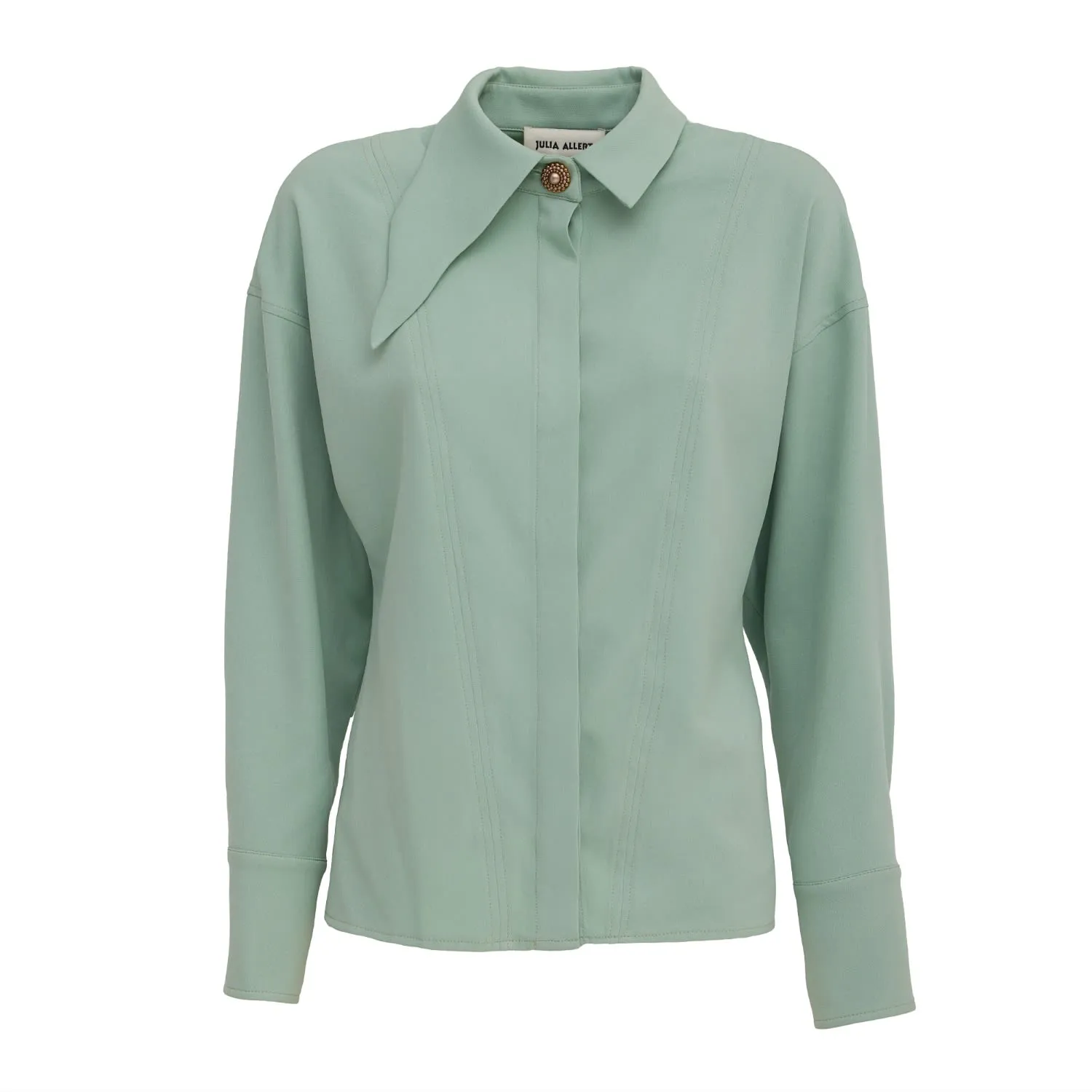 Tailored Relaxed Shirt Mint Green