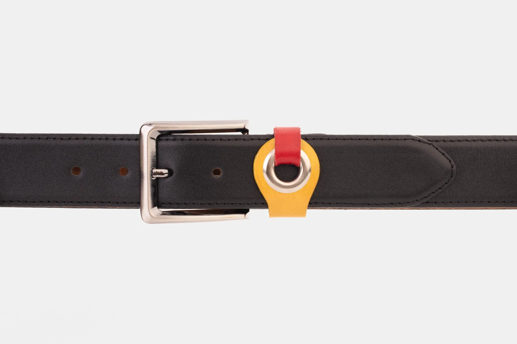 The Jackie Black Leather Belt