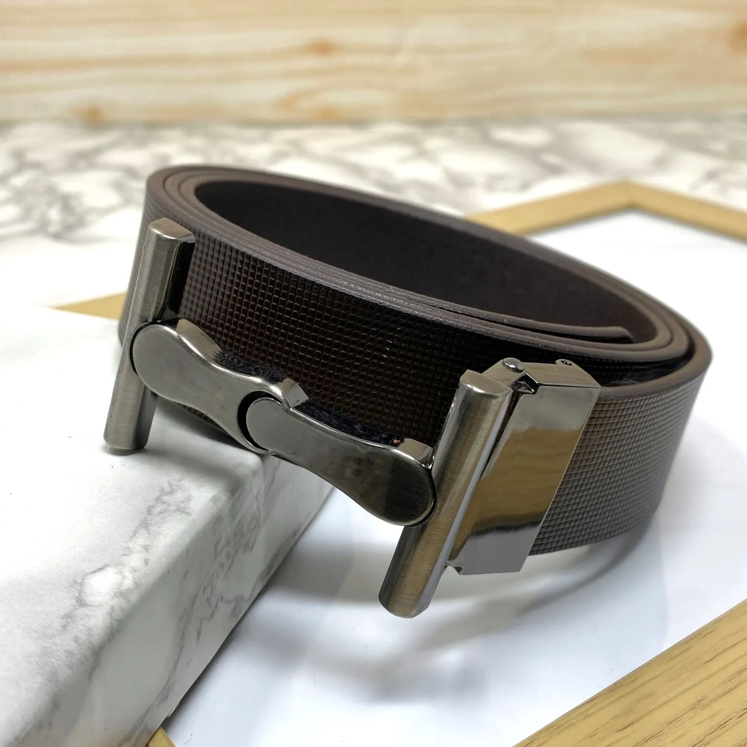 Vintage Design Leather Strap Belt-JonasParamount