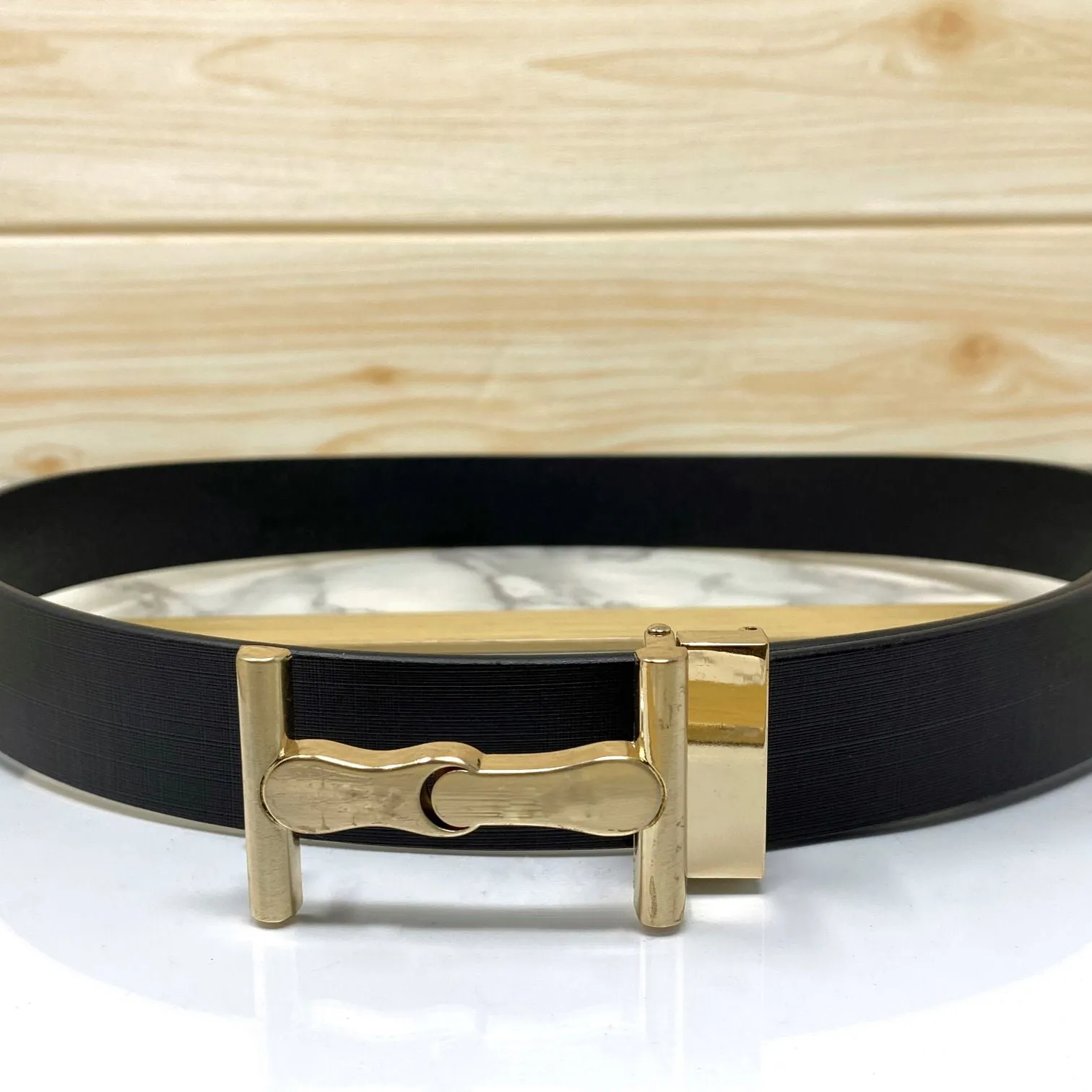 Vintage Design Leather Strap Belt-JonasParamount