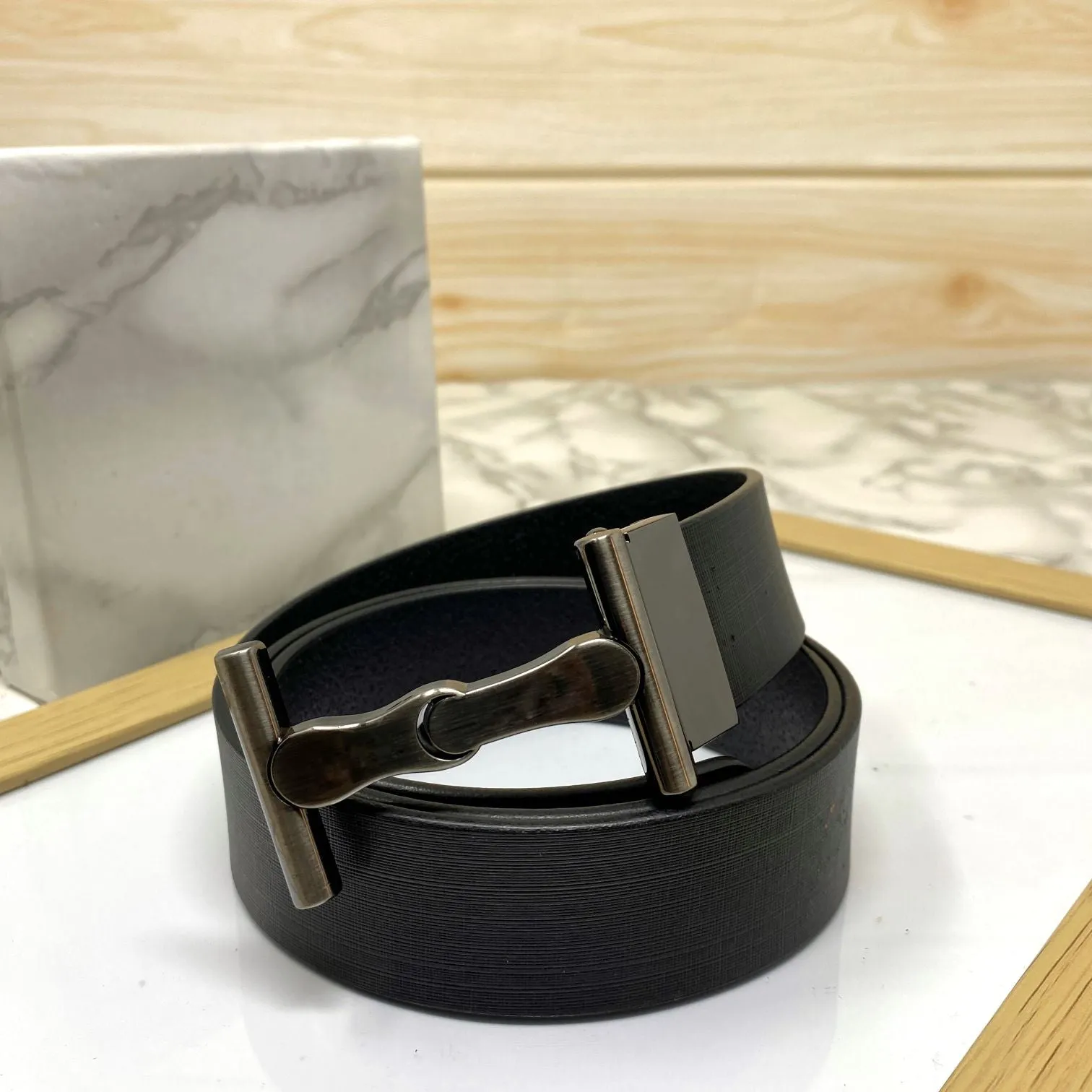 Vintage Design Leather Strap Belt-JonasParamount