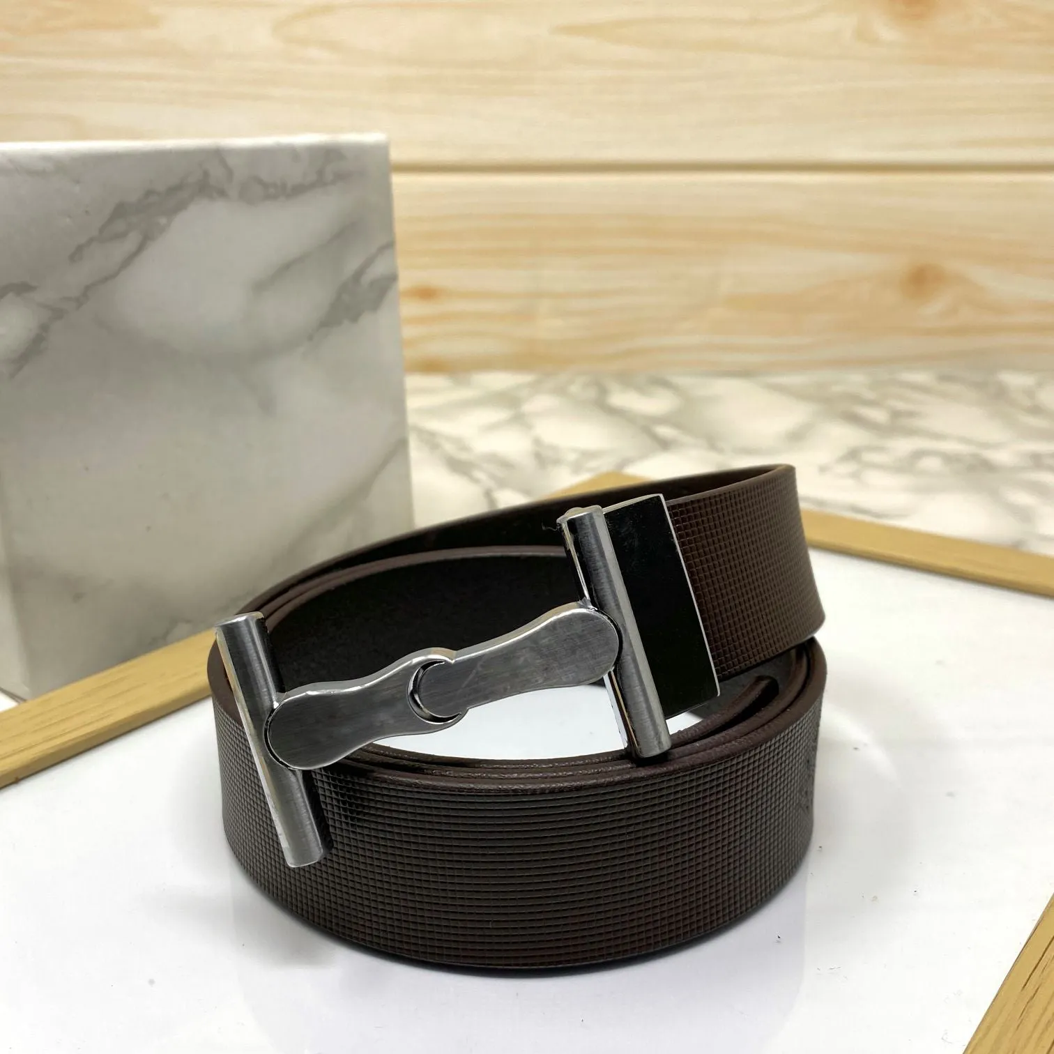 Vintage Design Leather Strap Belt-JonasParamount