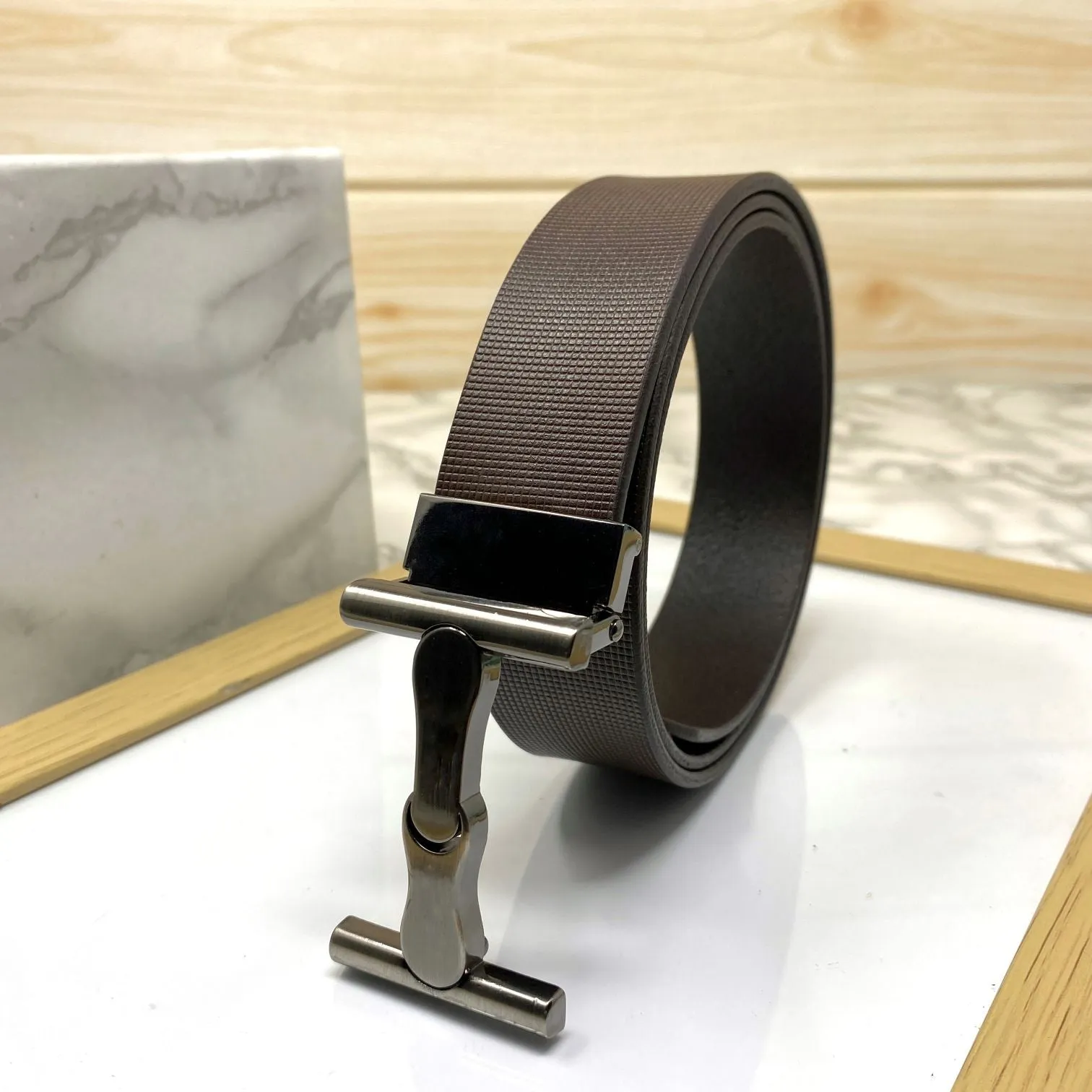 Vintage Design Leather Strap Belt-JonasParamount