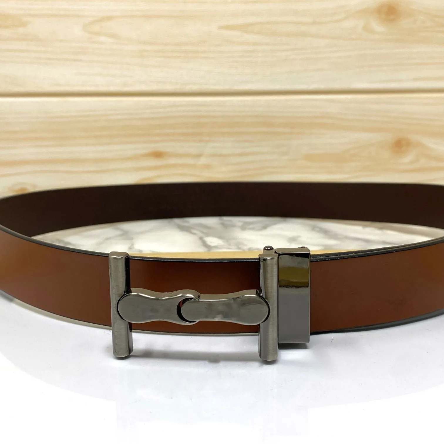 Vintage Design Leather Strap Belt-JonasParamount